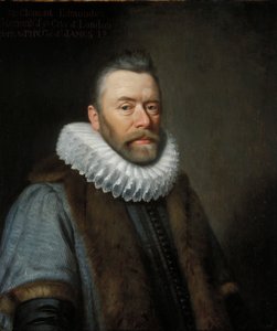 Sir Clement Edmondes, 17e eeuw door Daniel Mytens
