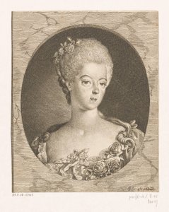 Portret van Wilhelmina van Pruisen