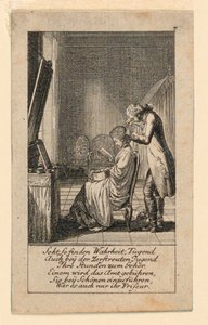 Het kapsel, illustratie voor "Königl: Grosbrit [anische] Genealogischer Kalender auf das 1780 Jahr Lauenberg bey J.G. Berenberg"