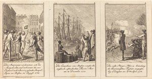 De geschiedenis van de Verenigde Staten door Daniel Nikolaus Chodowiecki