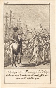 De Geschiedenis van de Verenigde Staten door Daniel Nikolaus Chodowiecki