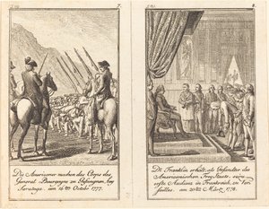 De Geschiedenis van de Verenigde Staten door Daniel Nikolaus Chodowiecki