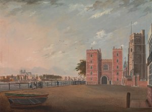 Lambeth Palace vanuit het westen
