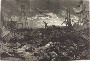 Michel Strogoff in het Théâtre du Chatelet, 1880 door Daniel Urrabieta Vierge