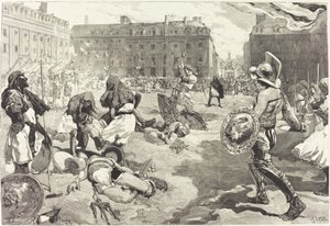De feesten van Rennes. De grote Romeinse cavalcade
