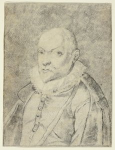 Portret van Orlando di Lasso door Daniel de Blieck