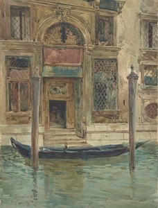 Portaal van een Venetiaans Paleis, 1839-1911 door Daniele Bucciarelli