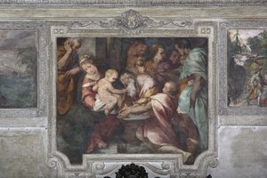 Aanbidding der Wijzen, c.1620 door Daniele Crespi