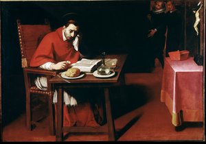 Weergave van Charles Borromeo, jong