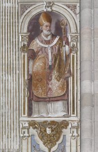 Sint Ambrosius door Daniele Crespi