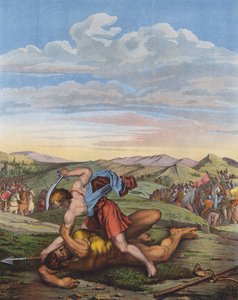 David verslaat Goliath