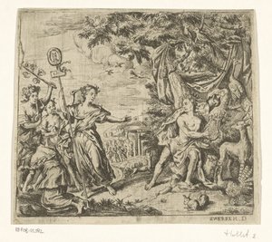 Orpheus en de maenaden van Ciconia door Daniël Herreyns (I)
