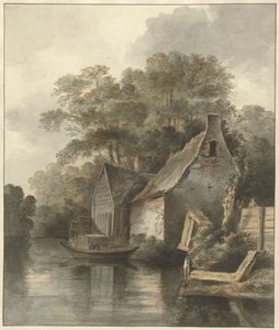 Huizen aan een vaart