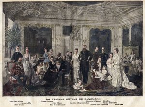 De koninklijke familie van Denemarken