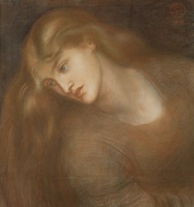 Aspecta Medusa door Dante Gabriel Charles Rossetti