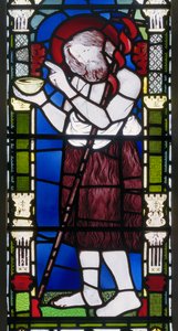 Banstead, All Saints, Morris Marshall & Faulkner & Co, DG Rossetti, Johannes de Doper