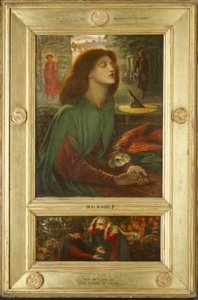 Beata Beatrix, 1871-72 door Dante Gabriel Charles Rossetti