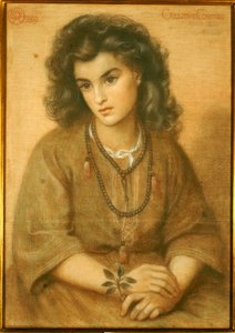 Calliope Coronio, 1869 door Dante Gabriel Charles Rossetti