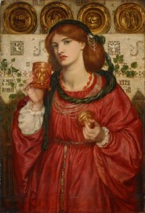 De beker van liefde door Dante Gabriel Charles Rossetti