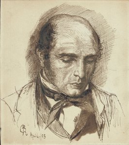 Portret van Henry Polidori, 1953 door Dante Gabriel Charles Rossetti
