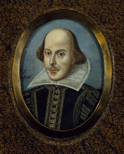 Portret van William Shakespeare door Dante Gabriel Charles Rossetti