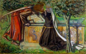 Arthurs graf door Dante Gabriel Charles Rossetti
