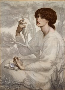 De dagdroom, eind 19e eeuw door Dante Gabriel Rossetti