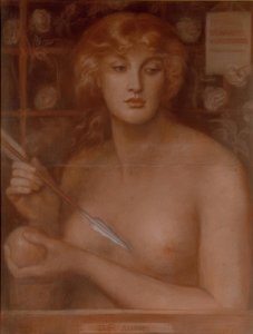 Venus Verticordia door Dante Gabriel Charles Rossetti