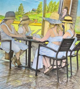 Dames die lunchen, 2023