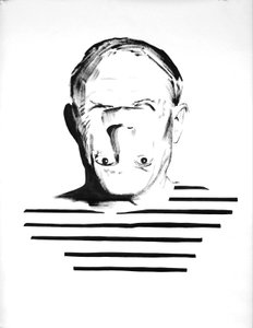Pablo Picasso zijn, 2012 (inkt op papier)