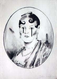 Ingre Meisje 4, 2003 (inkt op papier)