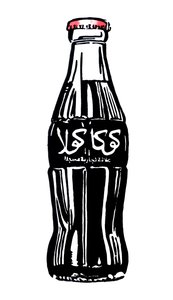 Opstandige cola, 2003 (inkt op papier)