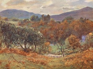 Newark Castle, aan de Yarrow