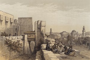 Ingang van de Citadel van Jeruzalem