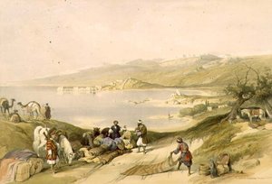 Sidon kijkend naar Libanon, plaat 75 uit Volume II van 