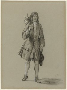 Ferdinand Huyck keert terug uit den vreemde. Illustratie voor het gelijknamige boek van Jacob van Lennep door David Bles