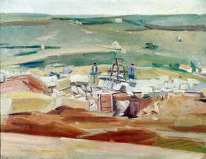 De steenhouwers door David Bomberg
