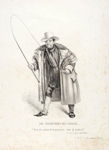 Mr. Johnson als Crack door David Claypoole Johnston