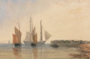 Ingang van de Haven van Calais