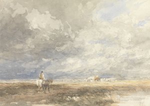 Naar Hayfield door David Cox