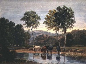 Kasteel Goodrich door David Cox