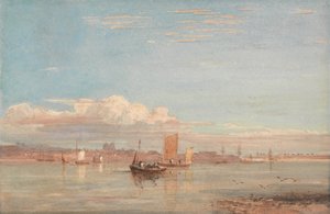Greenwich Ziekenhuis van Woolwich Reach door David Cox