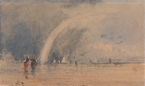 Morecambe Sands door David Cox