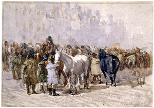 De Paardenmarkt van Birmingham, ca. 1841-49