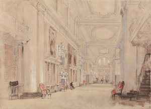De Portretgalerie, Hardwick Hall, Derbyshire door David Cox