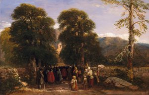De Welshe begrafenis, 1848