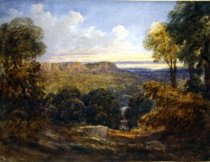 Uitzicht op het Bristol Kanaal, c.1828