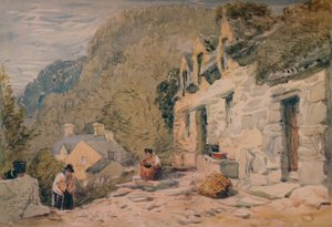 Black Jacks Cottage, Bettws-y-Coed door David Cox the elder
