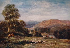 Bolton Abbey, 1850 door David Cox the elder