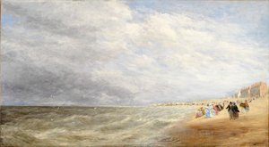Rhyl Sands, 1855